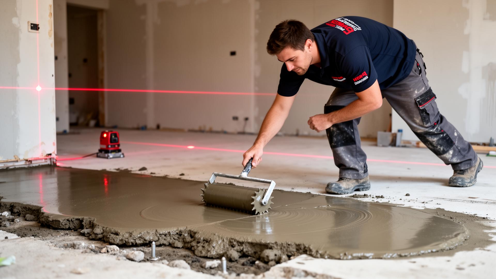 A perfectly flat foundation for your new floor